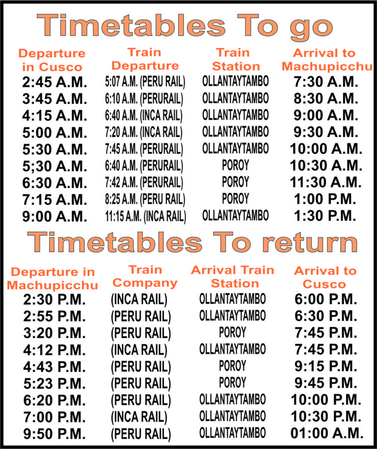 Tours Machu Picchu full day