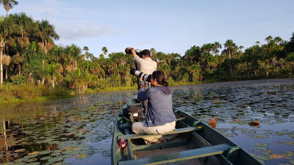 Adventure tour Amazon jungle.